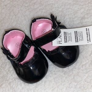 Baby shoes the children place
